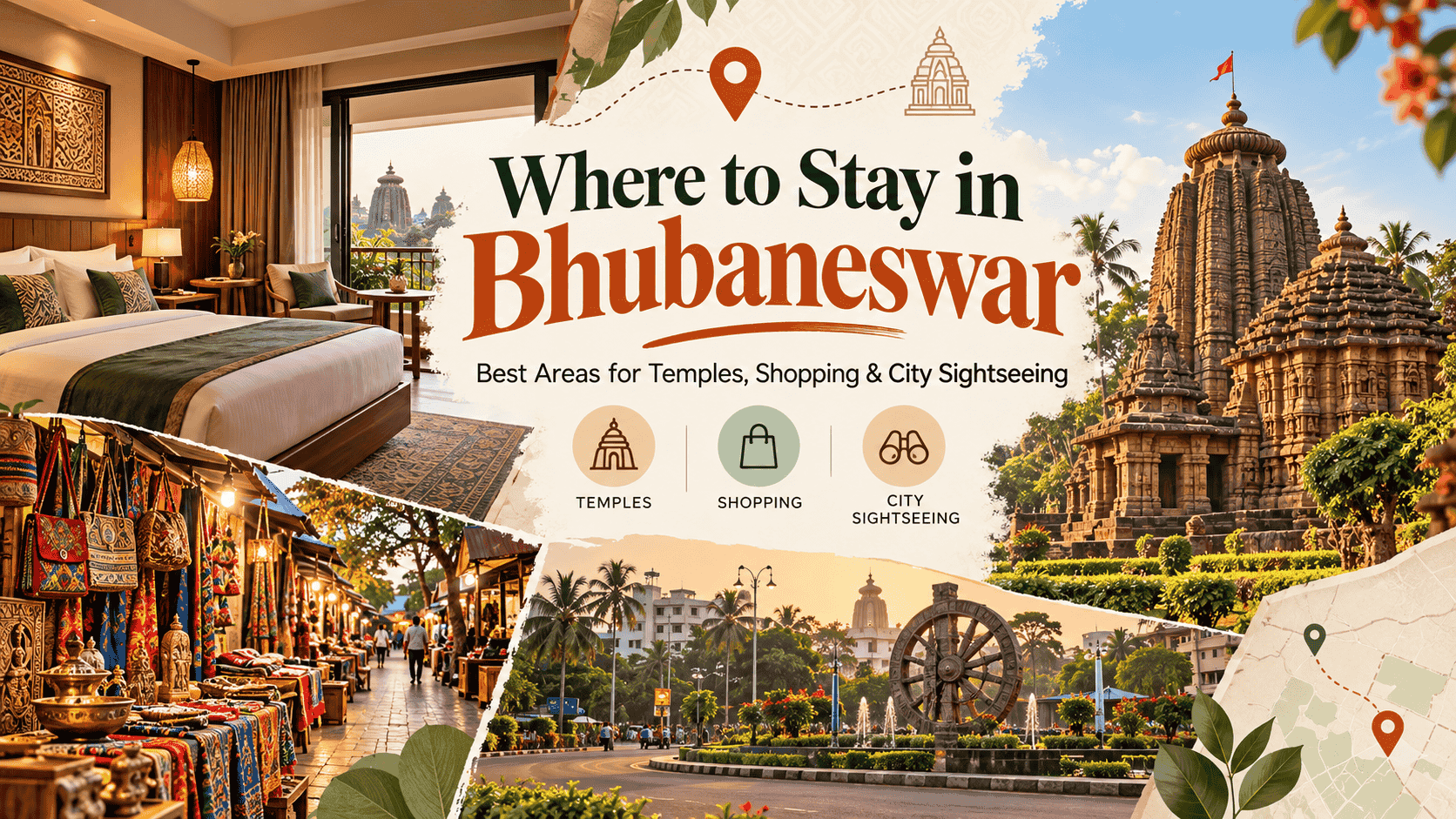 Where to Stay in Bhubaneswar: Best Areas for Temples, Shopping & City Sightseeing